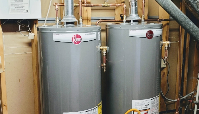 Double Gas Water Heater Installation Double Gas Water Heater Installation